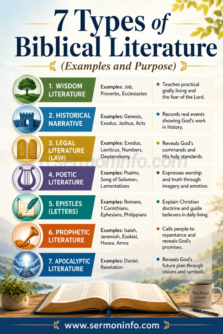 7 Types of Biblical Literature Explained 7 Types of Biblical Literature Explained
