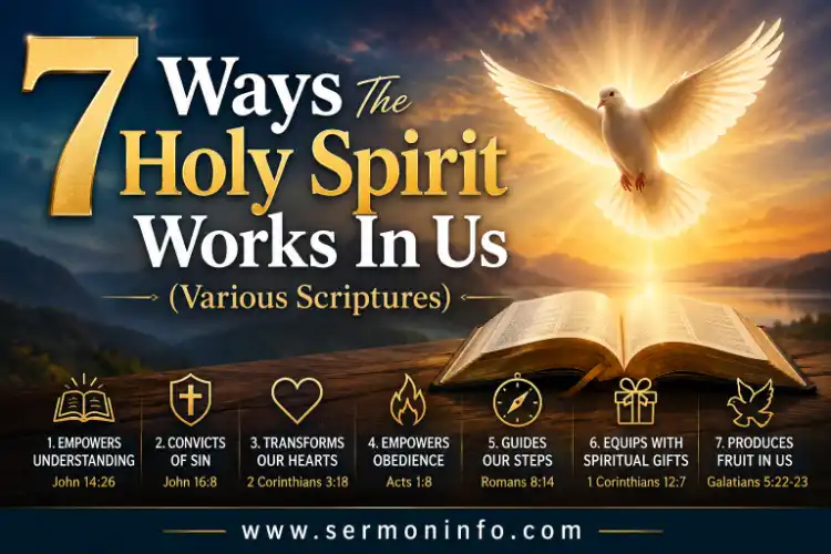 7 Ways the Holy Spirit Works in Us 7 Ways the Holy Spirit Works in Us