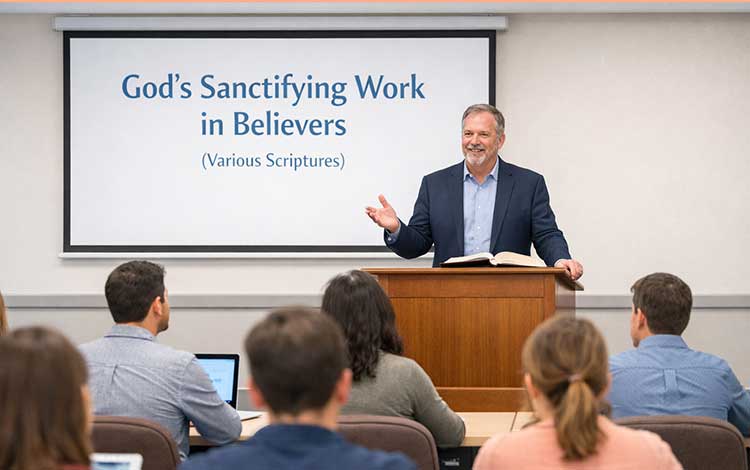 God's Sanctifying Work in Believers | Various Scriptures