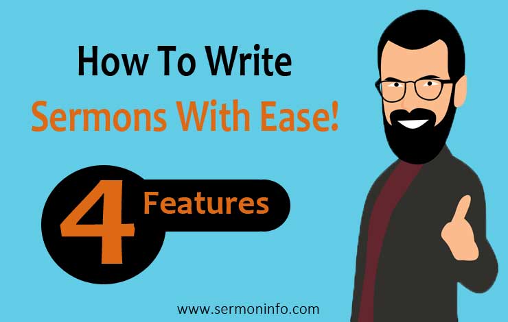 How To Write Sermons With Ease