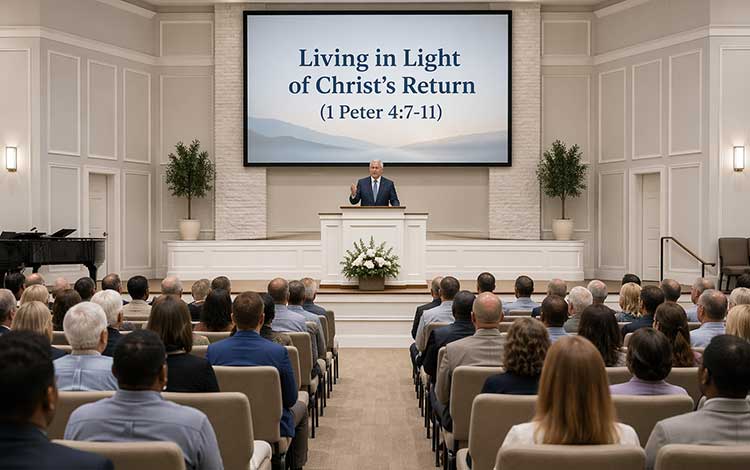 Living in Light of Christ's Return | Sermon Outline From 1 Peter 4:7-11