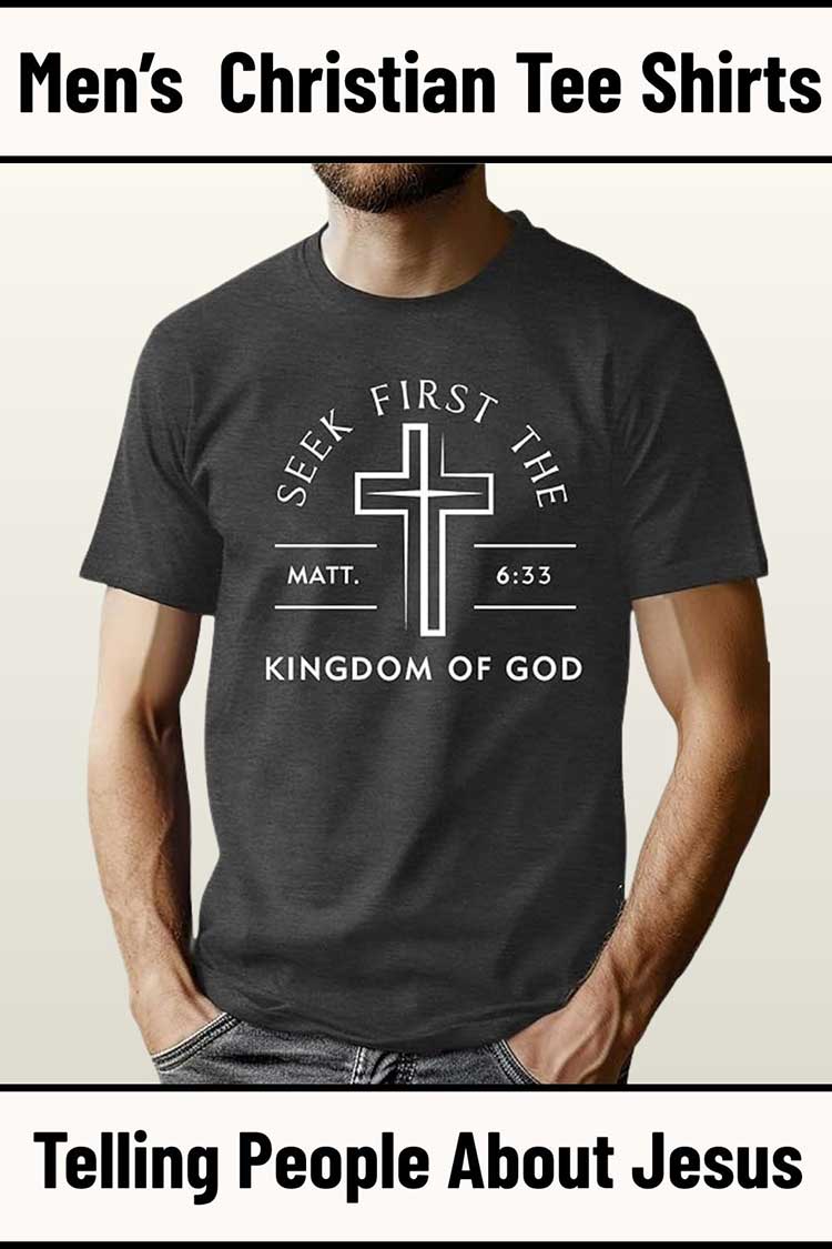 Men’s Christian Tee Shirts From Amazon