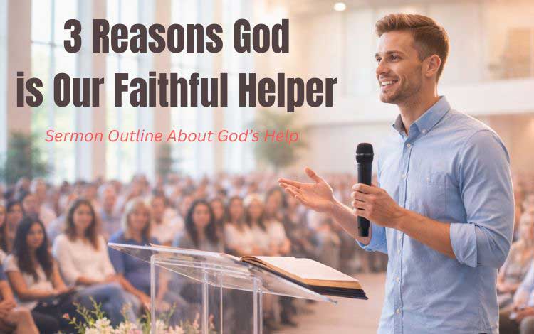 Sermon Outline About God's Help | God is Our Faithful Helper Sermon Outline About God's Help | God is Our Faithful Helper