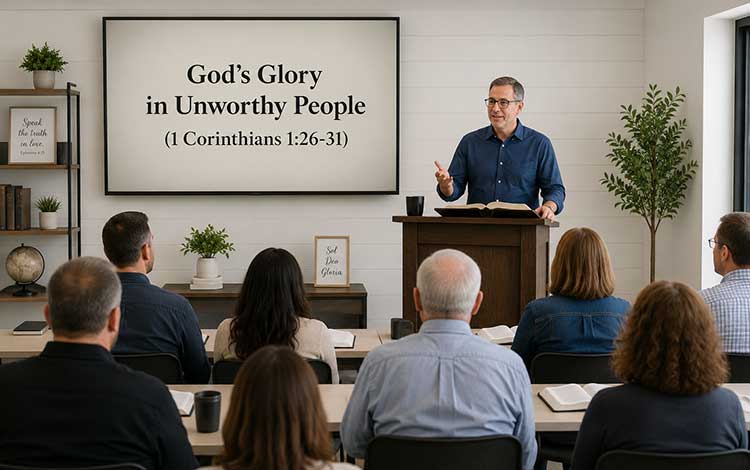 Sermon Outline From 1 Corinthians 1:26-32 | God's Glory in Unworthy People Sermon Outline From 1 Corinthians 1:26-32 | God's Glory in Unworthy People