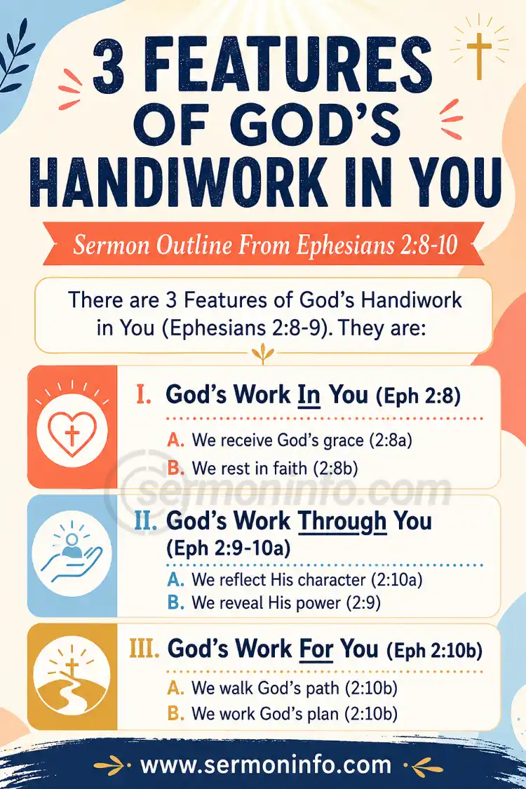 Sermon Outline From Ephesians 2:8-10 Sermon Outline From Ephesians 2:8-10