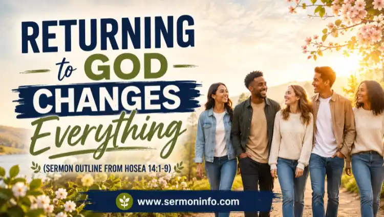 Sermon Outline From Hosea 14:1-9 | Returning To God Changes Everything