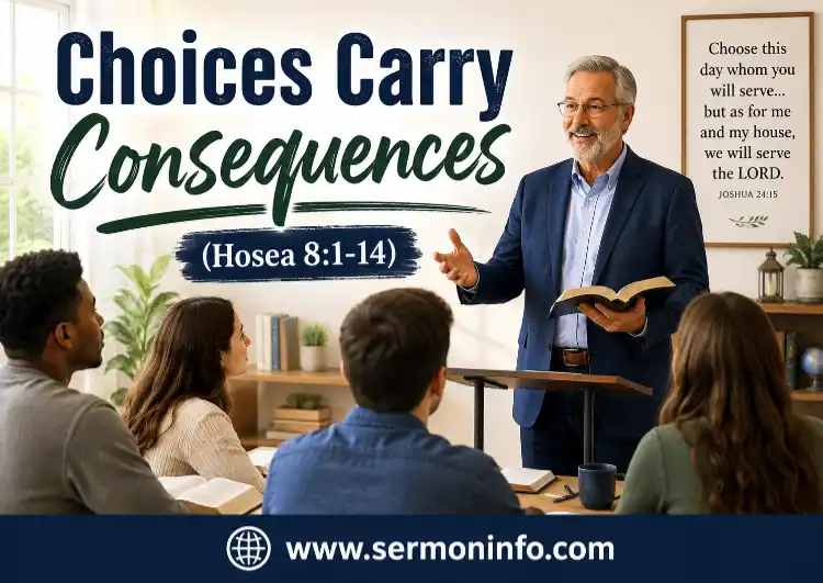 Sermon Outline From Hosea 8:1-14 | Choices Carry Consequences Sermon Outline From Hosea 8:1-14 | Choices Carry Consequences