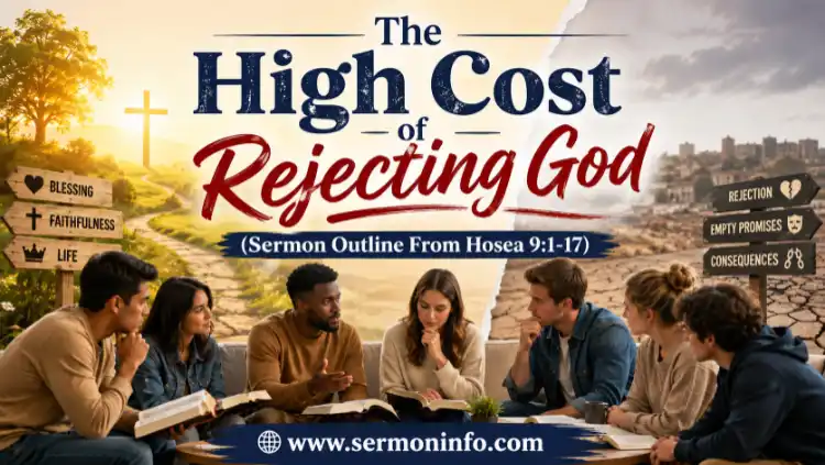 Sermon Outline From Hosea 9:1-17 | The High Cost of Rejecting God Sermon Outline From Hosea 9:1-17 | The High Cost of Rejecting God