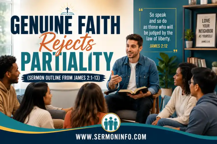 Sermon Outline From James 2:1-13 | Genuine Faith Rejects Partiality Sermon Outline From James 2:1-13 | Genuine Faith Rejects Partiality