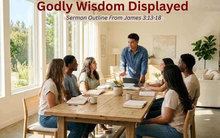 Sermon Outline From James 3:13-18 | Godly Wisdom Displayed Sermon Outline From James 3:13-18 | Godly Wisdom Displayed