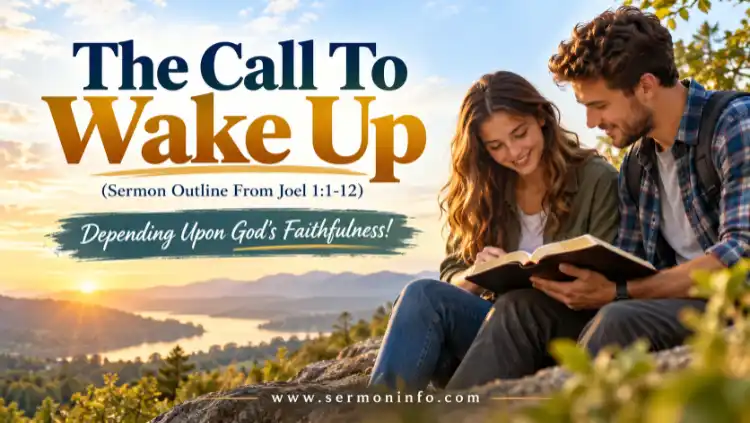 The Call To Wake Up | Sermon Outline From Joel 1:1-12 The Call To Wake Up | Sermon Outline From Joel 1:1-12