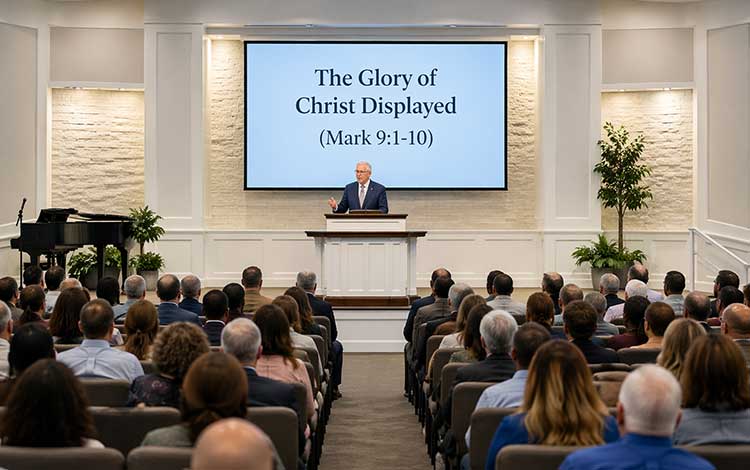 Sermon Outline From Mark 9:1-10 | The Glory of Christ Displayed