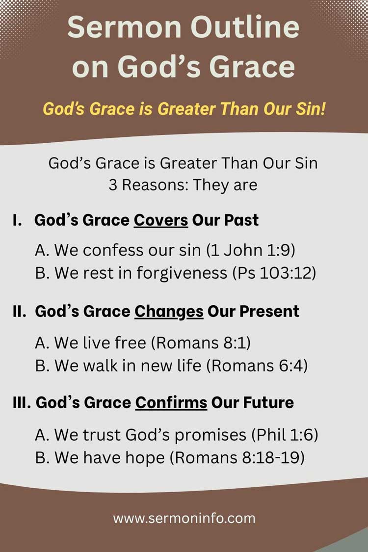 Sermon Outline on God's Grace