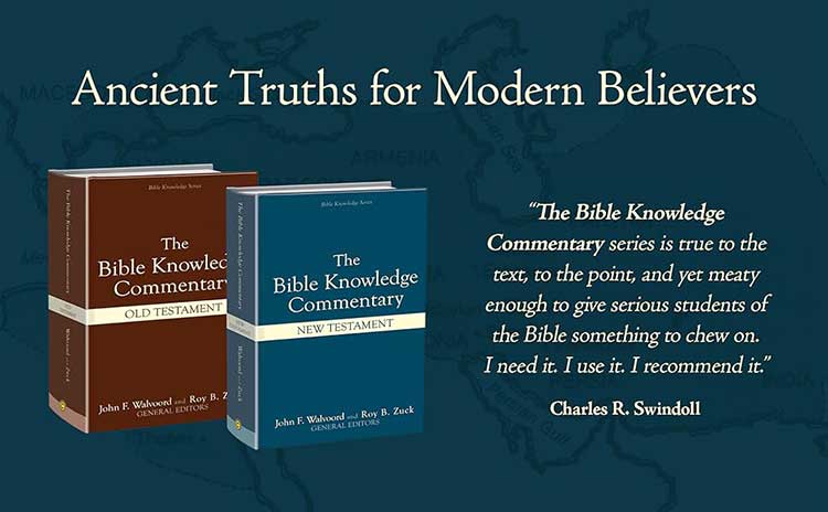 The Bible Knowledge Commentary (2 Volumes) by John F. Walvoord