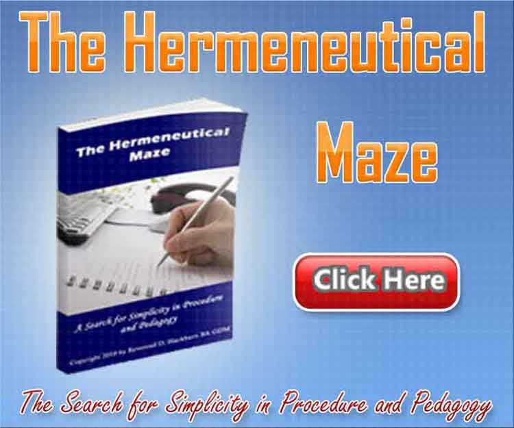 The Hermeneutical Maze