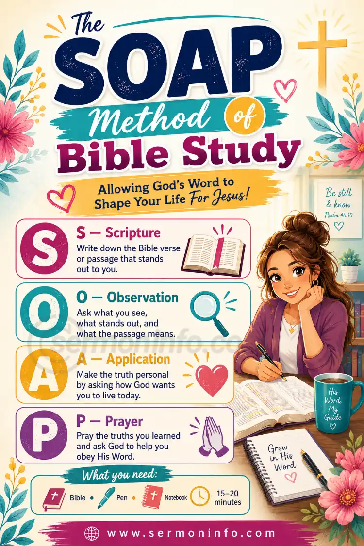 The SOAP Method of Bible Study The SOAP Method of Bible Study