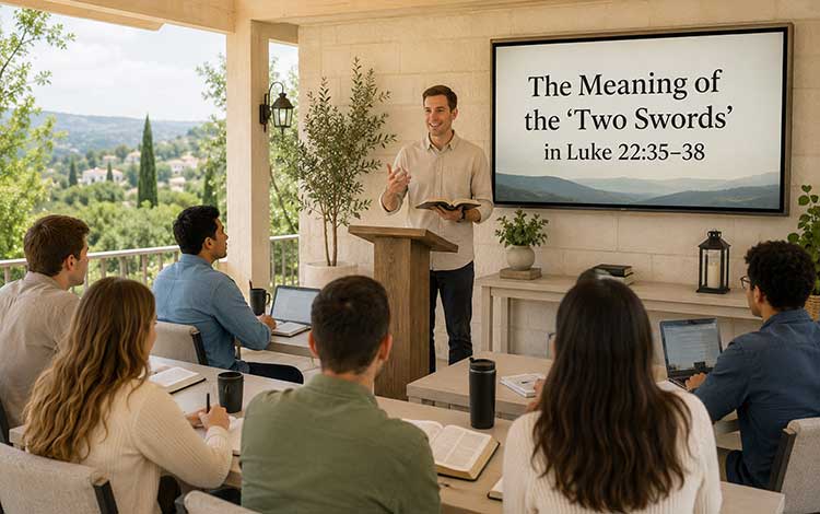 The Meaning of the Two Swords in Luke 22:35-38 The Meaning of the Two Swords in Luke 22:35-38