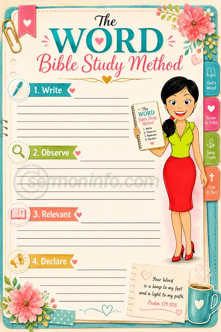 The WORD Bible Study Method
