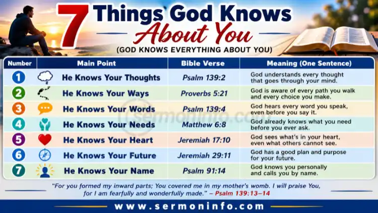 What God Knows About You What God Knows About You