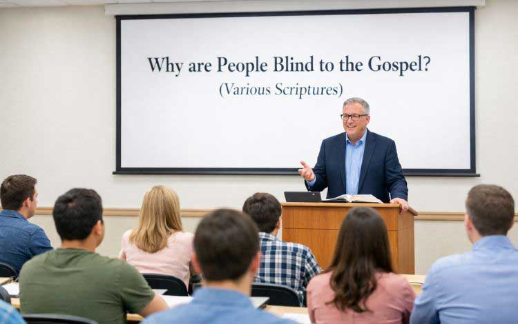 Why are People Blind to the Gospel?