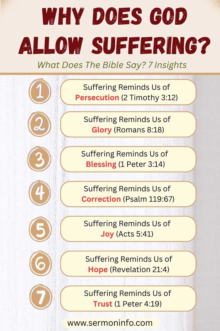 Why Does God Allow Suffering?