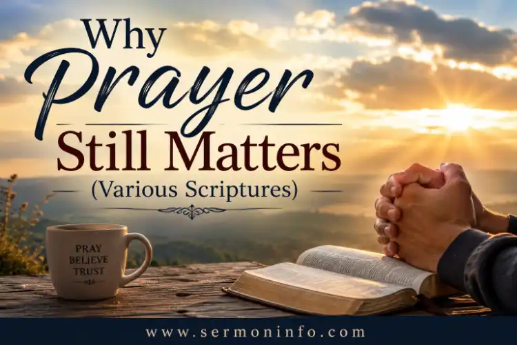 Why Prayer Still Matters? Why Prayer Still Matters?